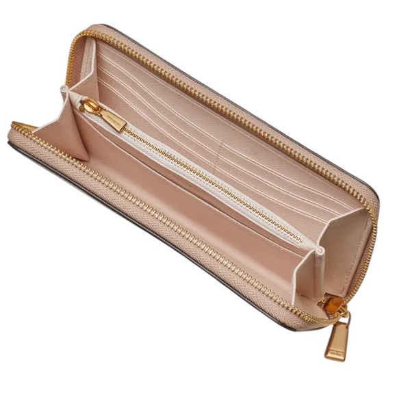 NWT Morgan Colorblock Saffiano Leather Wallet - Picture 5 of 5